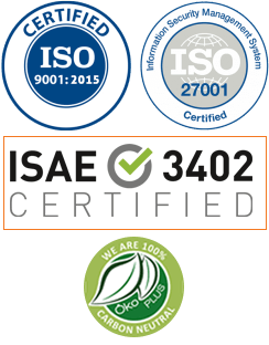 ISO certified datacenters