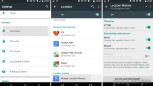 how to change google location history - image from android authority
