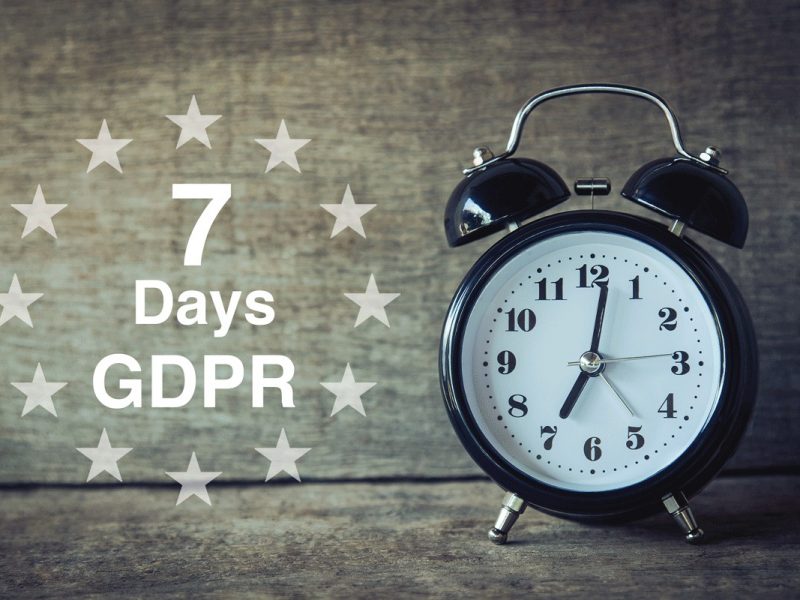 Businesses struggling to meet GDPR deadline